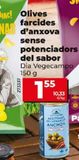 Oferta de Aceitunas rellenas de anchoa Dia por 1,55€ en DIA & GO