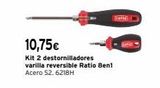 Oferta de Destornillador Ratio por 10,75€ en Cadena88