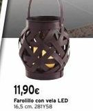 Oferta de Vela led Vela por 11,9€ en Cadena88
