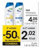 Oferta de H&S Champu classic 300 ml por 4,05€ en Eroski