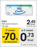 Oferta de FOXY Pañuelos Cream 10 Uds por 2,45€ en Eroski