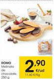 Oferta de ROMO Melindro de chocolate 250g por 2,9€ en Eroski