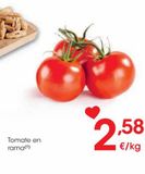 Oferta de  Tomate en rama al peso por 2,58€ en Eroski