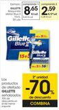 Oferta de GILLETTE Maquinilla desechable afeitar blue 3 smooth 16 ud en Eroski