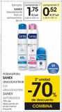 Oferta de SANEX Desodorante Spray extra control 200 ml por 1,75€ en Eroski
