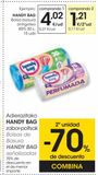 Oferta de HANDY BAG Bolsa basura antigoteo 80% 30l 15u por 4,02€ en Eroski