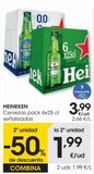 Oferta de HEINEKEN Cerveza 0,0% pack 6x25 cl por 3,99€ en Eroski