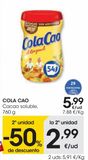 Oferta de COLA CAO Cacao soluble 760 g por 5,99€ en Eroski