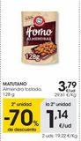 Oferta de MATUTANO Almendra tostada 128 g por 3,79€ en Eroski
