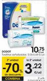 Oferta de DODOT Toallita Sensitive pack 4x54 Uds por 10,75€ en Eroski
