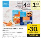 Oferta de EROSKI Salmón ahumado 100 g por 4,75€ en Eroski