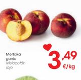 Oferta de  Melocotón rojo al peso por 3,49€ en Eroski