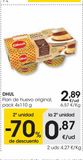 Oferta de DHUL Flan de huevo original pack 4x110 g por 2,89€ en Eroski