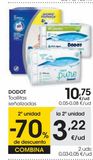 Oferta de DODOT Toallita Sensitive pack 4x54 Uds por 10,75€ en Eroski