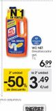 Oferta de WC NET Desatascador gel 1 L por 6,99€ en Eroski