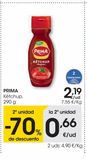 Oferta de PRIMA  Ketchup 290 g por 2,19€ en Eroski