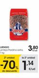 Oferta de LUENGO Lenteja Pardina extra 1 Kg por 3,8€ en Eroski