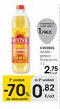Oferta de COOSOL Aceite girasol tradicional 1 L por 2,75€ en Eroski