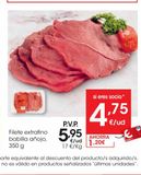 Oferta de  Filete extrafino babilla añojo 350 g por 5,95€ en Eroski