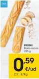 Oferta de Barra aspas 235 g EROSKI  por 0,59€ en Eroski