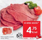 Oferta de Filete extrafino babilla añojo 350 g por 5,95€ en Eroski