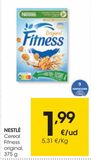 Oferta de Cereal fitness original 375 g  NESTLE  por 1,99€ en Eroski
