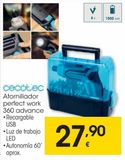 Oferta de Atornillador Perfect Work 360 Advance CECOTEC  por 27,9€ en Eroski