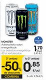 Oferta de Bebida energética Green 0,5 L MONSTER  por 1,7€ en Eroski
