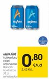 Oferta de Bebida isotónica de limón pack 9x33 cl AQUARIUS  por 0,8€ en Eroski