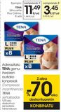 Oferta de Silhouette Plus Créme talla L 8 Uds TENA  por 11,49€ en Eroski