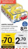 Oferta de Cerveza 0,0 radler pack 12x33 cl AMSTEL  por 8,99€ en Eroski