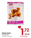 Oferta de Croissant 400 g EROSKI BASIC  por 1,72€ en Eroski