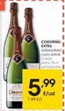 Oferta de Cava brut nature 75 cl CODORNÍU EXTRA  por 5,99€ en Eroski
