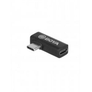Oferta de Adaptador Codo 90° USB-C Boya BY-K5 por 10,8€ en Visanta
