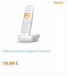 Oferta de Teléfono inalámbrico Gigaset por 19,99€ en Punto de Informática