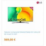 Oferta de Televisor LG LG por 569€ en Punto de Informática