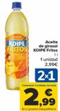 Oferta de Aceite de girasol KOIPE Fritos  por 2,99€ en Carrefour