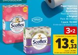 Oferta de Papel higiénico SCOTTEX Acolchado u Original  por 19,99€ en Carrefour