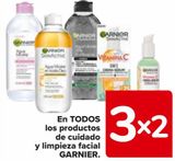 Oferta de En TODOS los productos de cuidado y limpieza facial GARNIER  en Carrefour