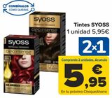 Oferta de Tintes SYOSS  por 5,95€ en Carrefour