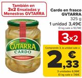 Oferta de Cardo en frasco GVTARRA  por 3,49€ en Carrefour