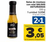 Oferta de Salsa de mostaza con miel SALSAS ASTURIANAS  por 3,05€ en Carrefour