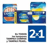 Oferta de En TODOS los tampones TAMPAX COMPACK y TAMPAX PEARL en Carrefour