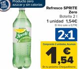 Oferta de Refresco SPRITE Zero  por 1,54€ en Carrefour