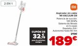 Oferta de Aspirador sin cable MI VACUUM G9 por 189€ en Carrefour