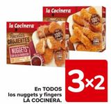 Oferta de En TODOS los nuggets y fingers LA COCINERA  en Carrefour