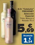 Oferta de D.O. ''Cataluña'' FREIXENET Selección Especial Tinto, Blanco o Rosado  por 5,69€ en Carrefour