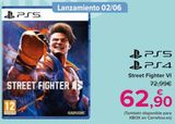 Oferta de Street Fighter VI por 62,9€ en Carrefour