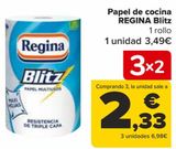 Oferta de Papel de cocina REGINA Blitz  por 3,49€ en Carrefour