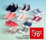 Oferta de En TODAS las lonas y alpargatas de adulto e infantil en Carrefour